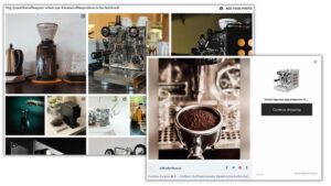 UGC gallery on Seattle Coffee Gear's website